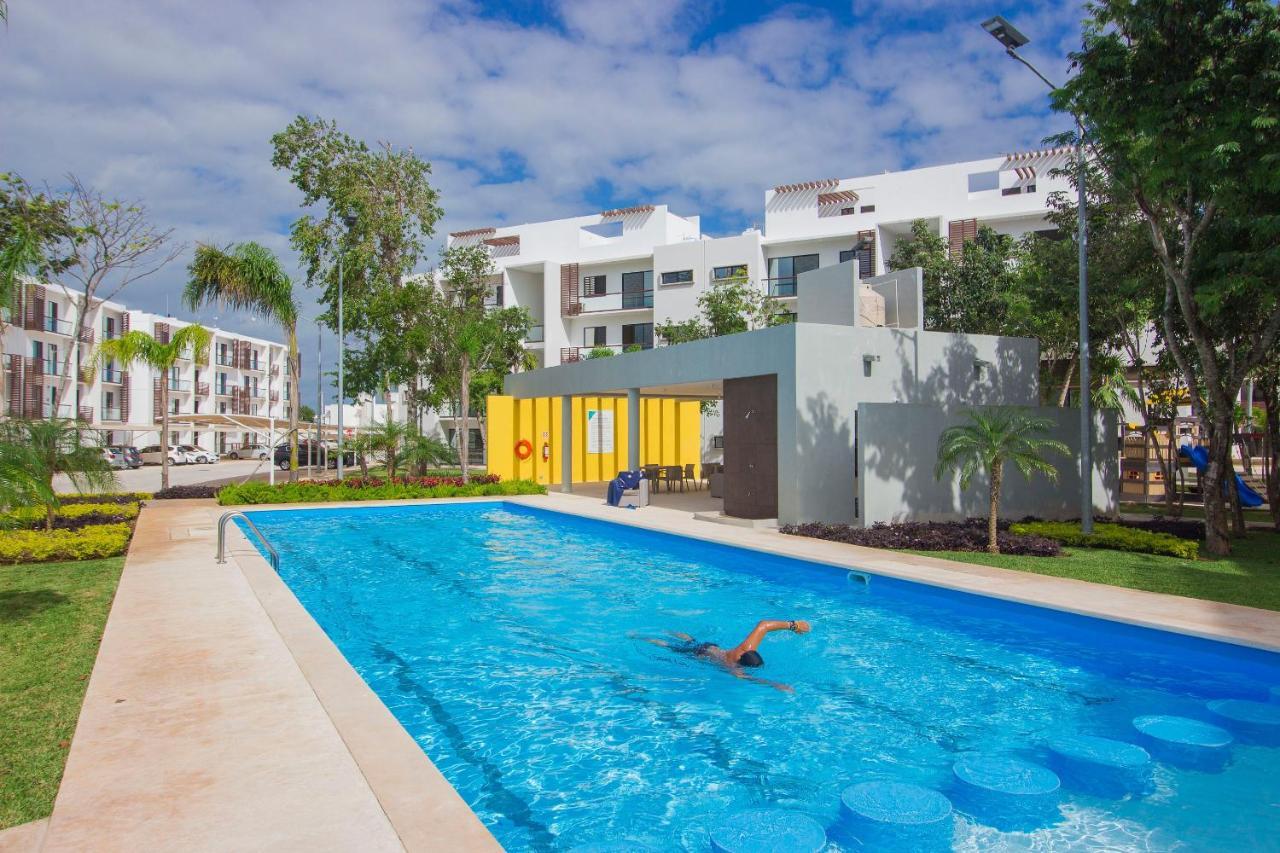 קנקון Bright & Relaxing Full Apartment מראה חיצוני תמונה